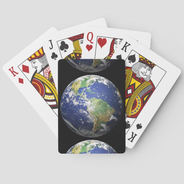 The Earth Playing Cards (Back)