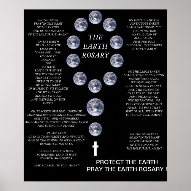 THE EARTH ROSARY POSTER (Front)