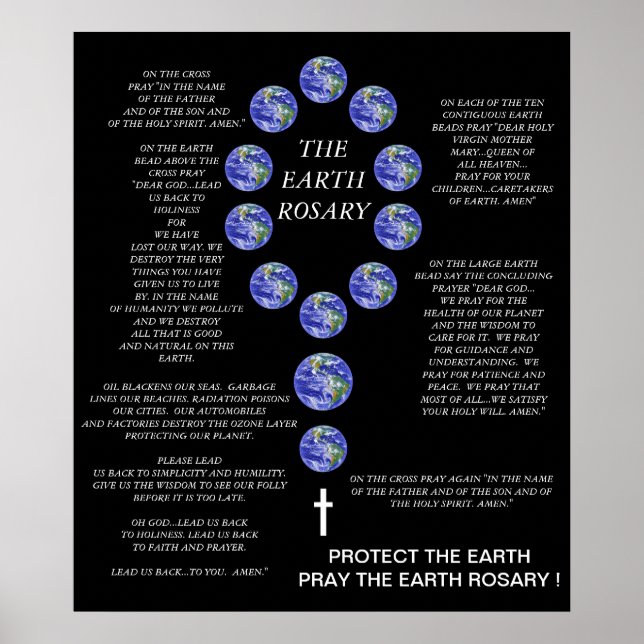 THE EARTH ROSARY POSTER (Front)
