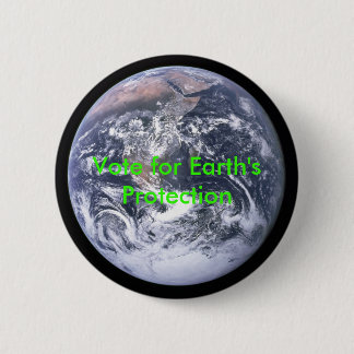 The_Earth_seen_from_Apollo_17, Vote for Earth's... 6 Cm Round Badge