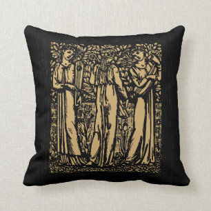 The Earthly Paradise by William Morris Cushion