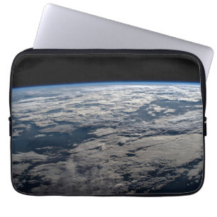 The Earth's Limb Above A Cloudy Western Australia. Laptop Sleeve