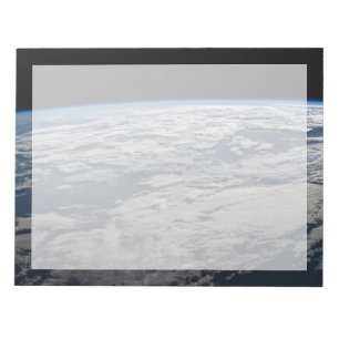 The Earth's Limb Above A Cloudy Western Australia. Notepad