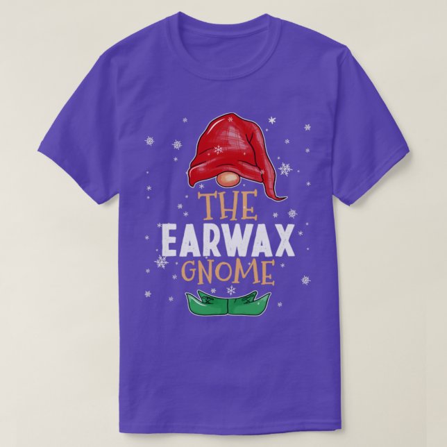 The earwax Gnome Family Matching Christmas Outfit  T-Shirt (Design Front)