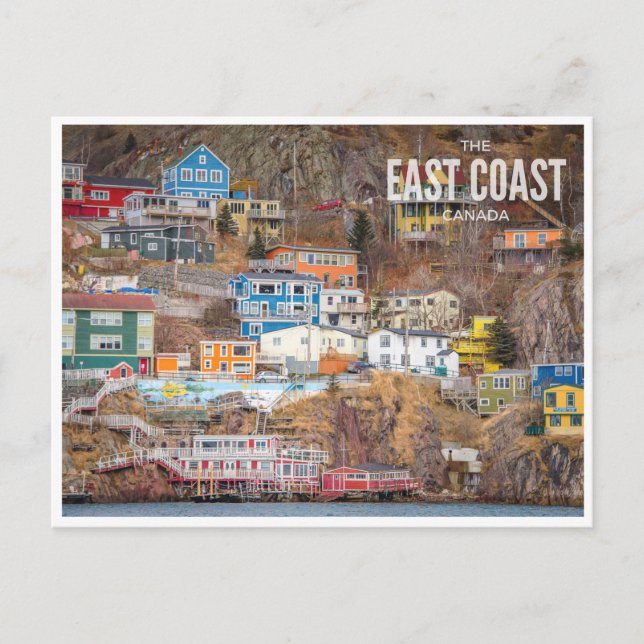 The East Coast, Canada Postcard (Front)