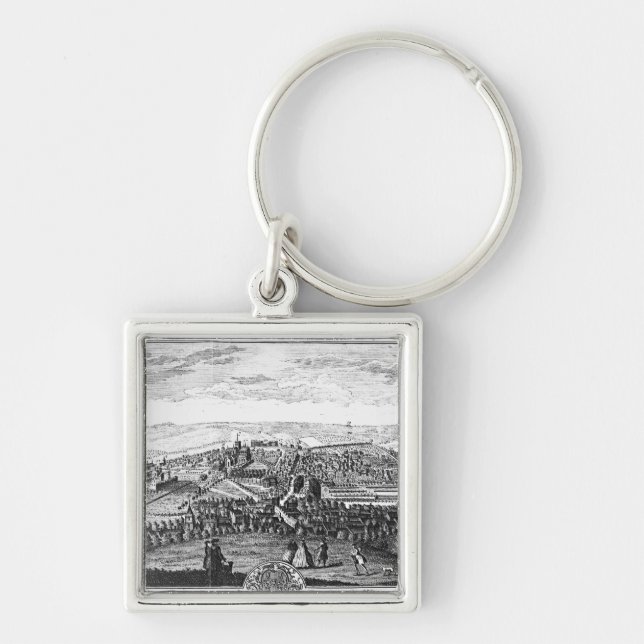 The East Prospect of the City of Winchester Key Ring (Front)