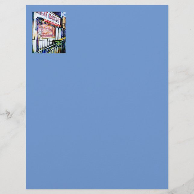 The East Village's Garden of Wisdom Custom Letterhead (Front)