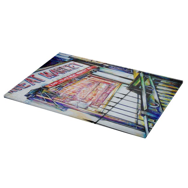 The East Village's Garden of Wisdom Cutting Board (Corner)