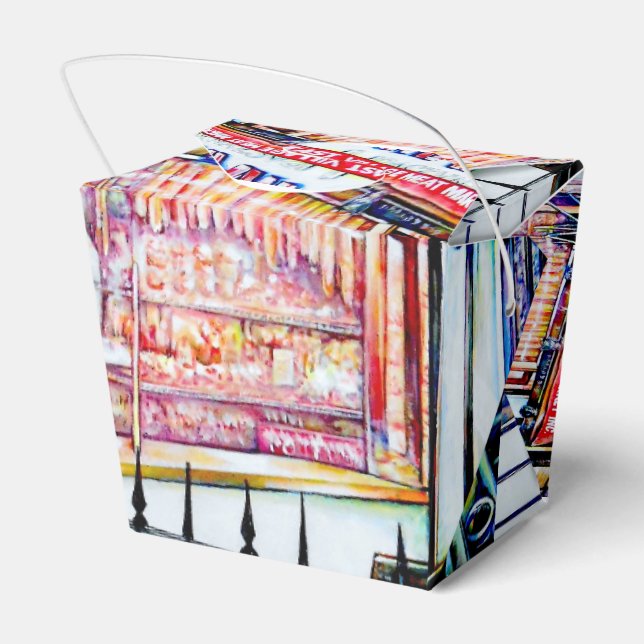 The East Village's Garden of Wisdom Favour Box (Back Side)