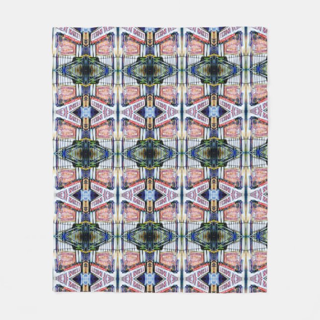 The East Village's Garden of Wisdom Fleece Blanket (Front)