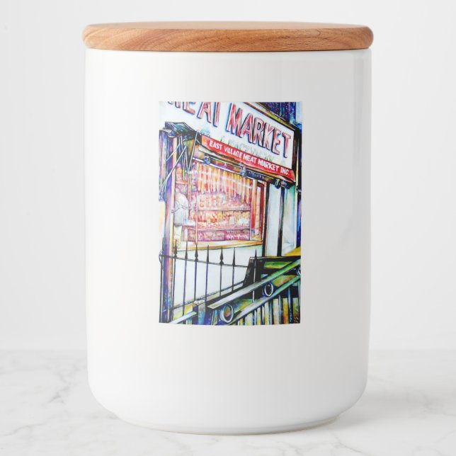 The East Village's Garden of Wisdom Food Label (Front)