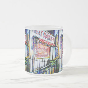 The East Village's Garden of Wisdom Frosted Glass Coffee Mug