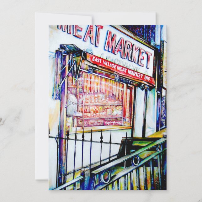 The East Village's Garden of Wisdom Holiday Card (Front)