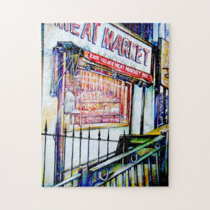 The East Village's Garden of Wisdom Jigsaw Puzzle