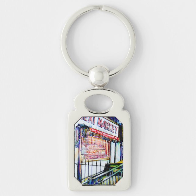 The East Village's Garden of Wisdom Key Ring (Front)