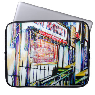 The East Village's Garden of Wisdom Laptop Sleeve