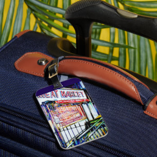 The East Village's Garden of Wisdom Luggage Tag