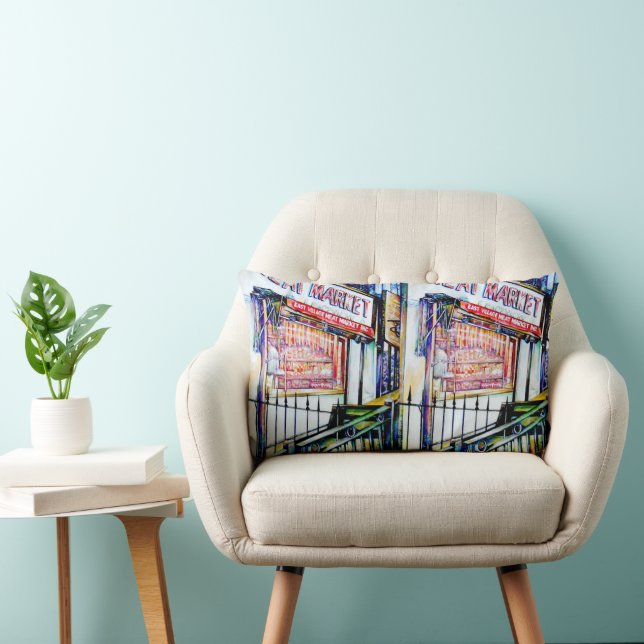 The East Village's Garden of Wisdom Lumbar Cushion (Chair)