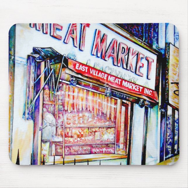 The East Village's Garden of Wisdom Mouse Mat (Front)