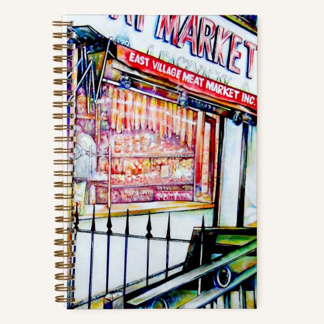 The East Village's Garden of Wisdom Notebook (Front)