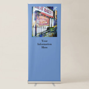 The East Village's Garden of Wisdom Retractable Banner
