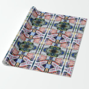 The East Village's Garden of Wisdom Wrapping Paper