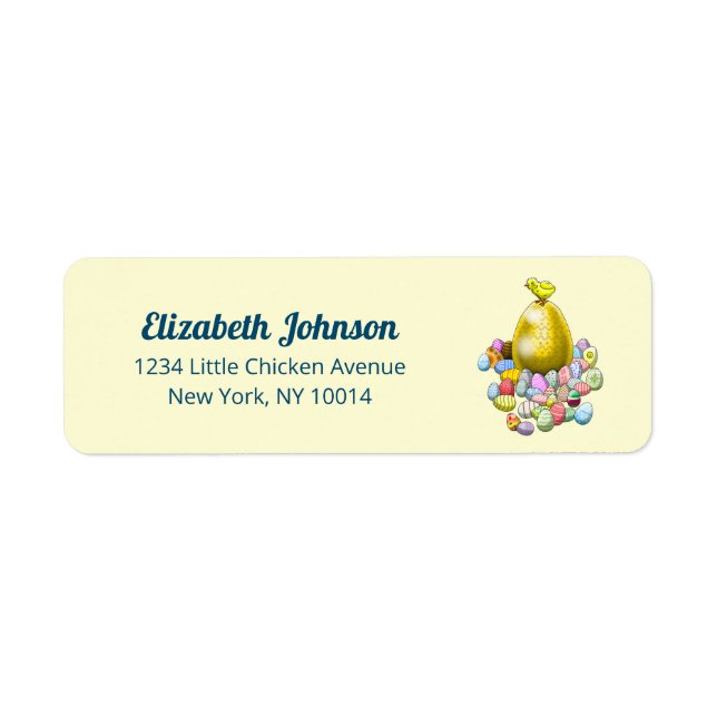 The Easter Chick and the Golden Easter Egg (Front)
