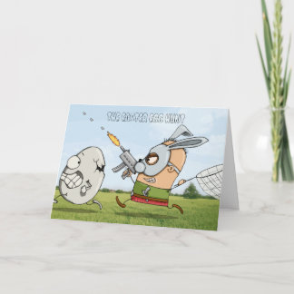 THE EASTER EGG HUNT HOLIDAY CARD