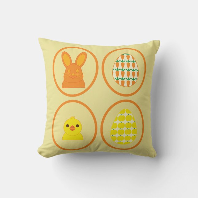 The Easter Gallery Pillow (Front)