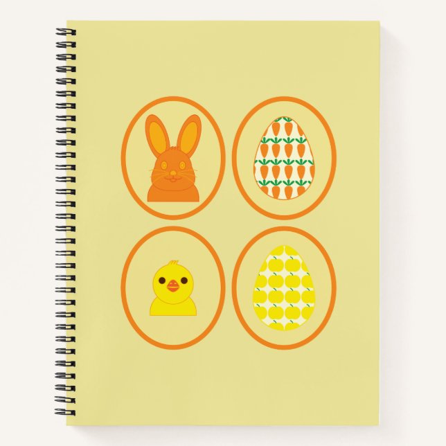 The Easter Gallery Spiral Notebook (Front)