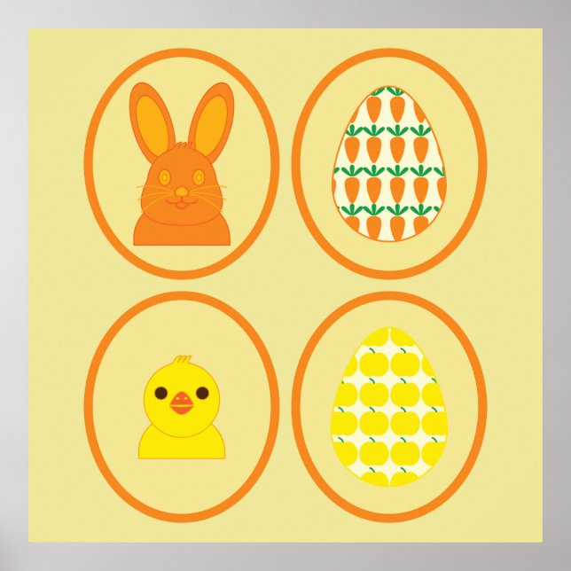 The Easter Gallery Square Poster (Front)