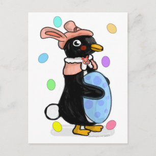 The Easter Penguin Postcard