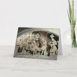 The Easter Sepulchre, 1554-64 (stone) Holiday Card