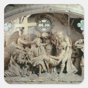 The Easter Sepulchre, 1554-64 (stone) Square Sticker