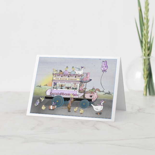 The Easter Sunrise Omnibus Card (Front)