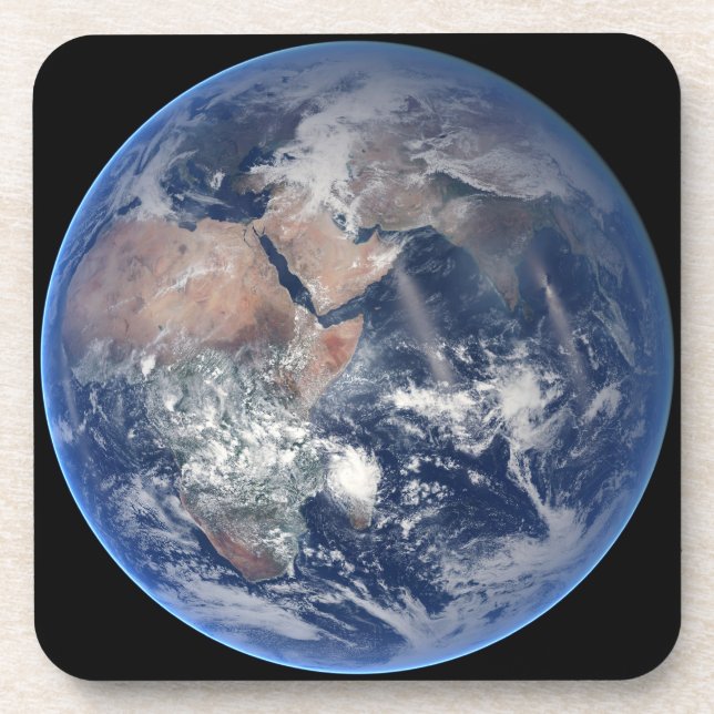 The Eastern Hemisphere On Planet Earth. Coaster (Front)