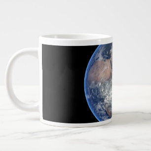 The Eastern Hemisphere On Planet Earth. Large Coffee Mug