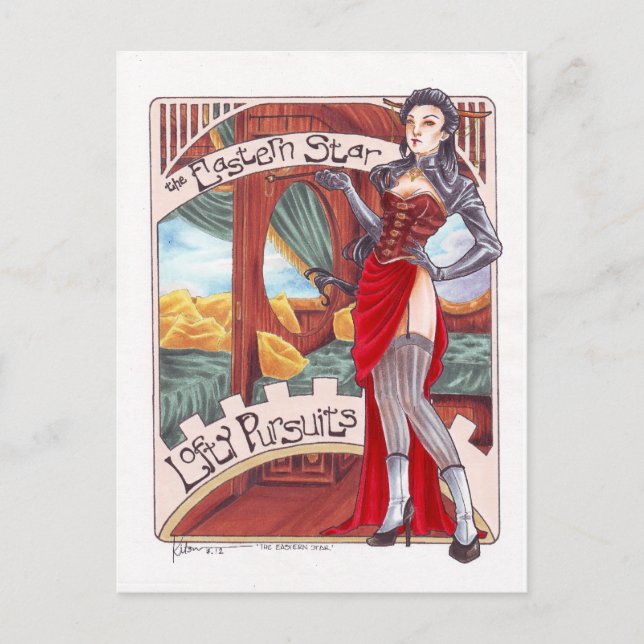 The Eastern Star postcard (Front)