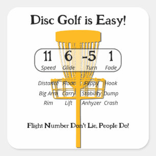 The Easy Game Square Sticker