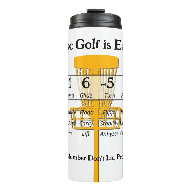 The Easy Game Thermal Tumbler (Front)