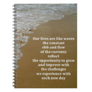 The Ebb and Flow of Life Notebook