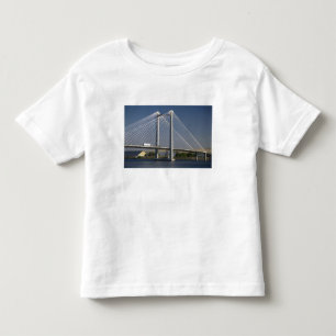 The Ed Hendler Bridge spans the Columbia River Toddler T-Shirt