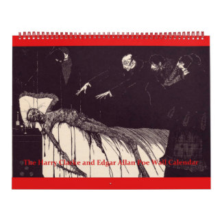 The Edgar Allan Poe and Harry Clarke Wall Calendar