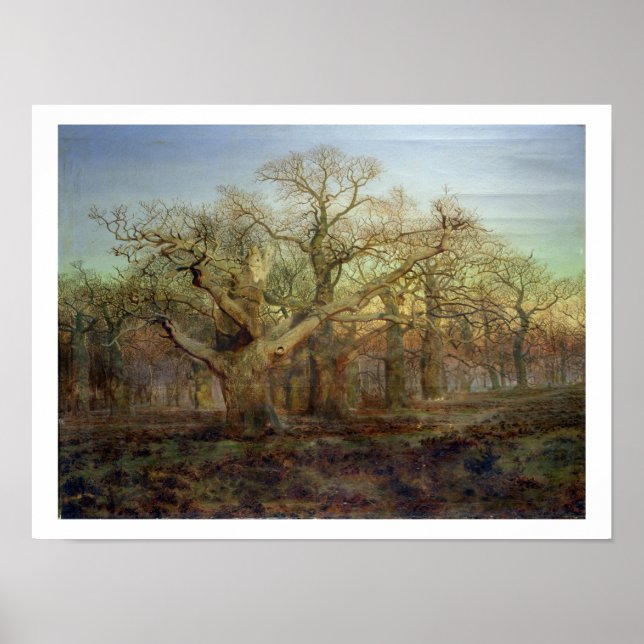 The Edge of Sherwood Forest, 1878 Poster (Front)