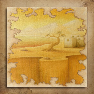 "The Edge of the World" Adventure Motif Painting Jigsaw Puzzle
