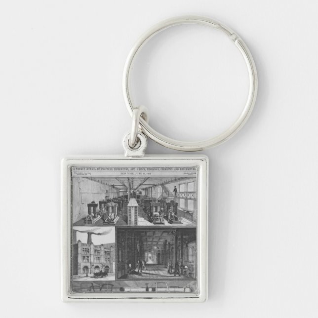 The Edison Electric Illuminating Co's Station Key Ring (Front)