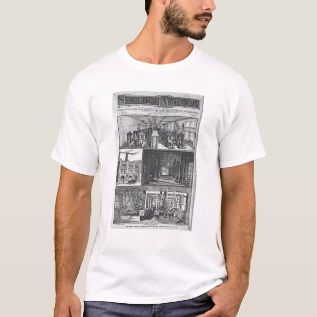 The Edison Electric Illuminating Co's Station T-Shirt (Front)