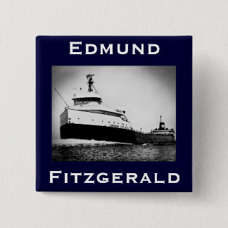 The Edmund Fitzgerald 15 Cm Square Badge