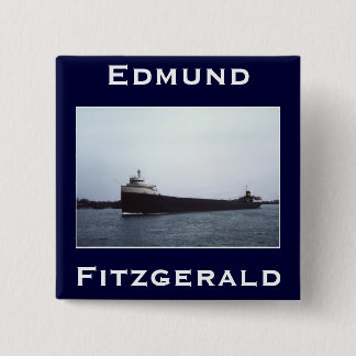 The Edmund Fitzgerald 15 Cm Square Badge