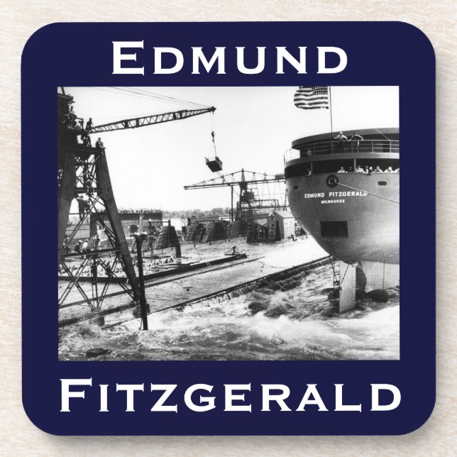 The Edmund Fitzgerald Coaster (Front)